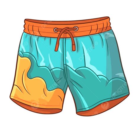 cartoon swim trunks